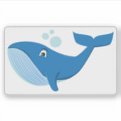 walvis sticker (Voorkant)