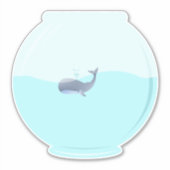 walvis sticker (Voorkant)