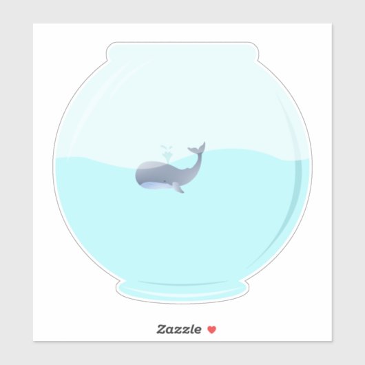 walvis sticker (Vel)