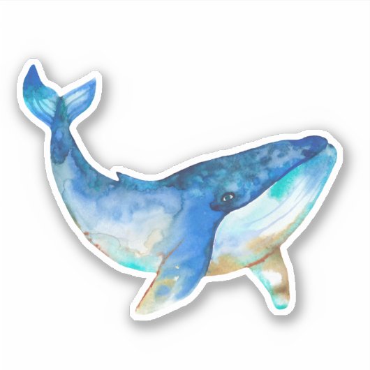 walvis sticker (Voorkant)