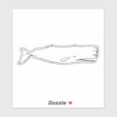  walvis sticker (Vel)