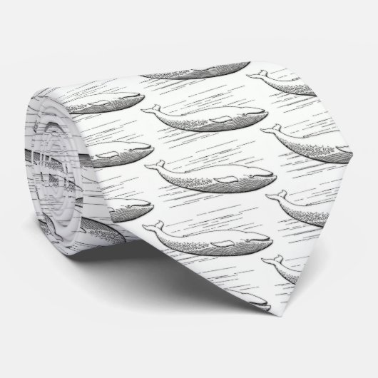 walvis stropdas (Opgerold)