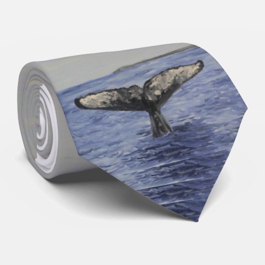 walvis stropdas (Opgerold)