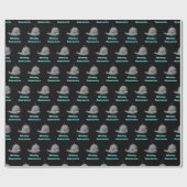 Walvis Super Grappig Walvis Pun Design Cadeaupapier (Vlak)