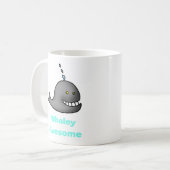 Walvis Super Grappig Walvis Pun Design Koffiemok (Voorkant links)