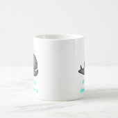 Walvis Super Grappig Walvis Pun Design Koffiemok (Center)