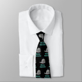 Walvis Super Grappig Walvis Pun Design Stropdas (Gebonden)
