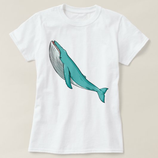 walvis t-shirt (Design voorkant)