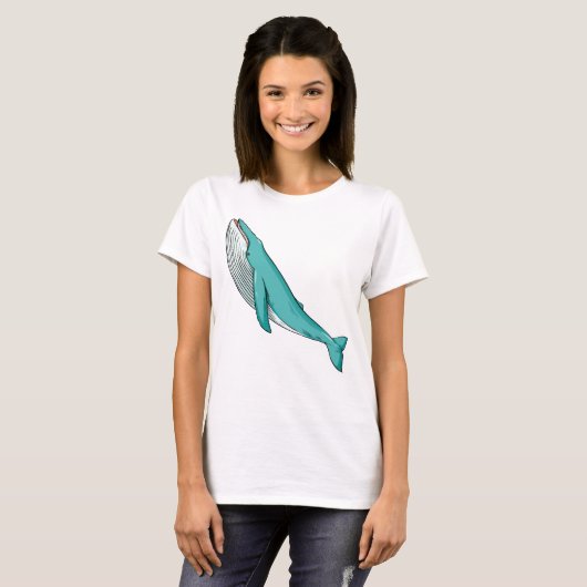 walvis t-shirt (Voorkant volledig)