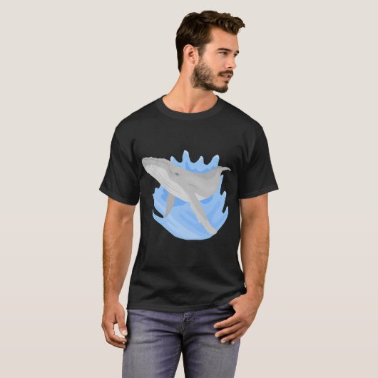 Walvis T-shirt (Voorkant volledig)