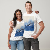 walvis-T-shirt T-shirt (Unisex)
