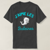 walvis t t-shirt (Design voorkant)