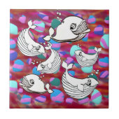 walvis tegeltje (Voorkant)
