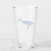 walvis van de San Juan-eilanden Glas (Achterkant)