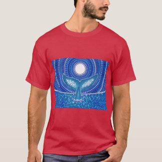 Walvis van een jongen t-shirt