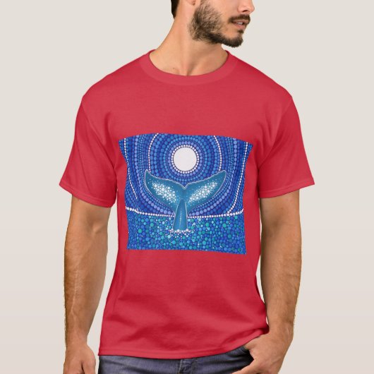 Walvis van een jongen t-shirt (Voorkant)