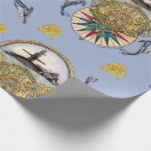 Walvis van een Tale Wrapping Paper Cadeaupapier (Hoek)