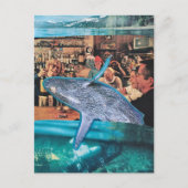 Walvis van een tijd briefkaart (Voorkant)