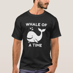 Walvis van een Tijd Mooie Zee Dier, Zeevaart Humor T-shirt