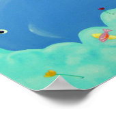 walvis van een tijd poster (Hoek)