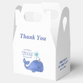 walvis van een tijd Schattigee walvis Bedankdoosjes (Geopend)