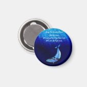 Walvis Verticale Bewegingsscène naar beneden in oc Magneet (Voorkant / Achterkant)