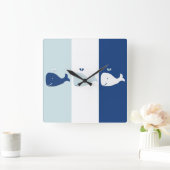 walvis vierkante klok (Huis)