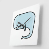 walvis vierkante klok (Hoek)