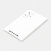 Walvis Vis Kleur Post-it Notitie Post-it® Notes (Schuin)