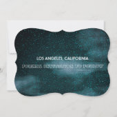 Walvis vliegt naar de maan Trouw Save the Date Kaart (Achterkant)