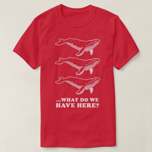 walvis walvis 9 t-shirt (Design voorkant)