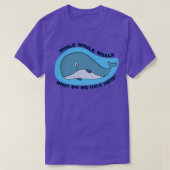 walvis walvis t-shirt (Design voorkant)