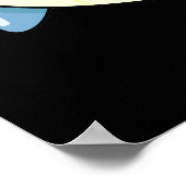 Walvis, walvis, walvis Grappige dier grap Donkere Poster (Hoek)