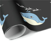 Walvis, walvis, walvis Schattige Zee Animal Pun Da Cadeaupapier (Rol Hoek)