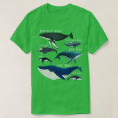walvis walvis walvis t-shirt (Design voorkant)
