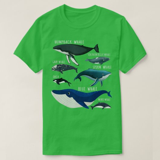 walvis walvis walvis t-shirt (Design voorkant)