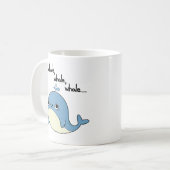 walvis, walvis, walvis Zee Koffiemok (Voorkant links)