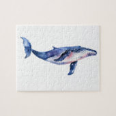 Walvis Waterverf Legpuzzel (Horizontaal)