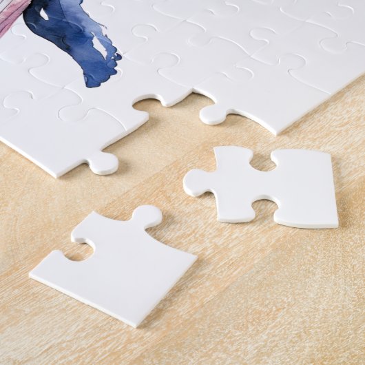 Walvis Waterverf Legpuzzel (Zijkant)