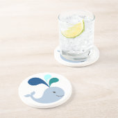 walvis zandsteen onderzetter (Zijkant)
