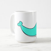 Walvis, Zee, Water Koffiemok (Voorkant links)