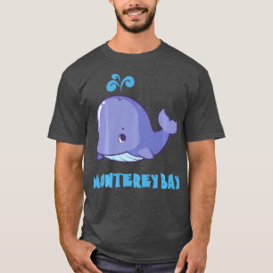 walvis ziet MONTEREY BAY CALIFORNIA cadeau mannen T-shirt