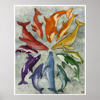 walvisachtige trots poster