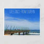 walvisbaarder durban groet briefkaart (Voorkant)