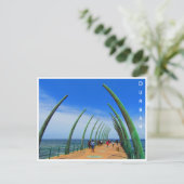 walvisbaars durban briefkaart (Staand voorkant)