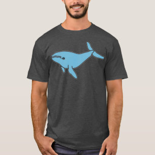 walvisblauw 1 t-shirt