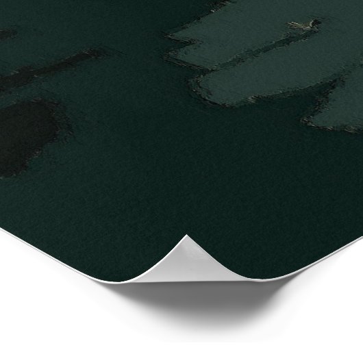 Walvisboot bij pier poster (Hoek)
