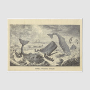 walvisboot Ephemera Decoupage Nautical Tissuepapier