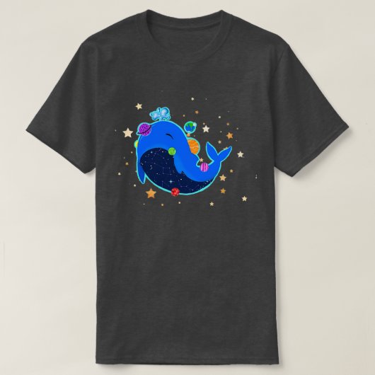 walvisgalaxy t-shirt (Design voorkant)