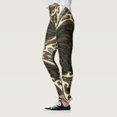 Walvisgolven in de oceaan leggings (Links)
